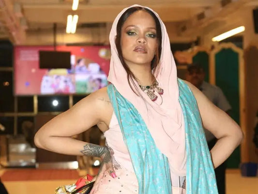 Rihanna's Desi Glam: The Ambani Bash Sparkles with International Flair!